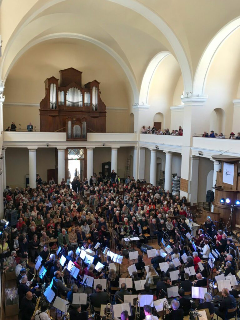 Concert orchestral au temple