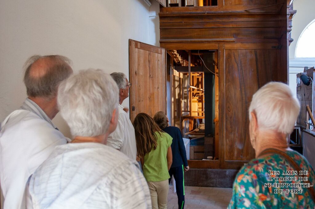 Visite de l&#039;orgue lors des Journées du Patrimoine