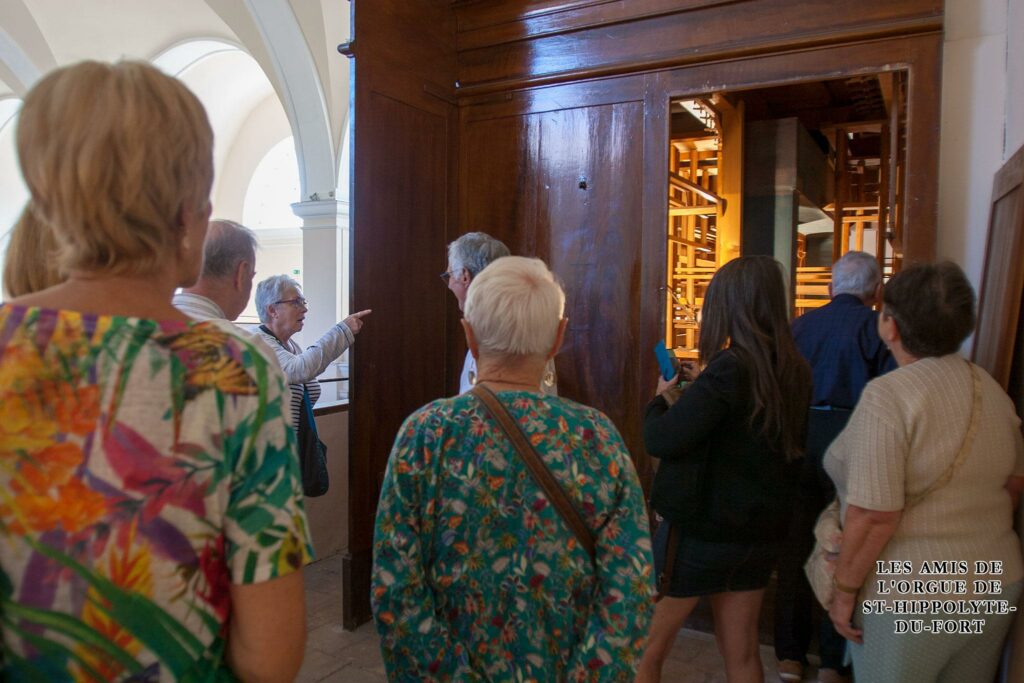 Visite de l'orgue lors des Journées du Patrimoine